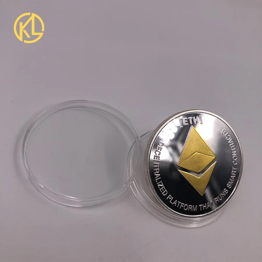 CO011 многоцветное покрытие Eth Программирование эфириум сувенир Биткойн