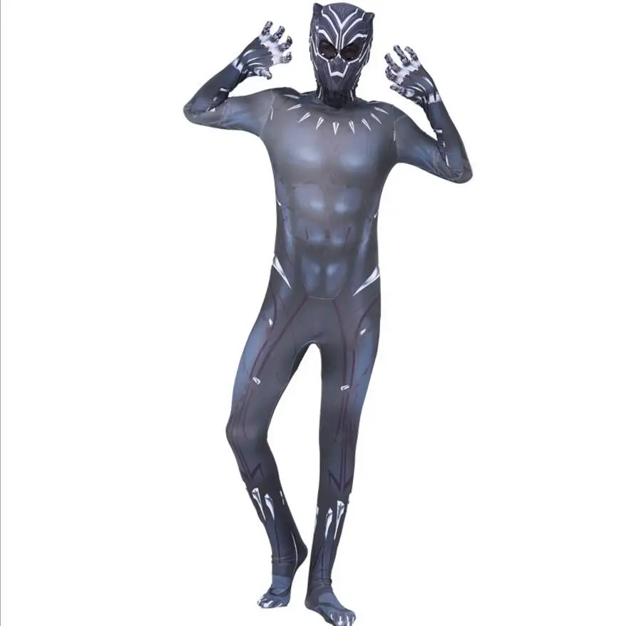 2019 Горячие Мстители: Бесконечная война Черная пантера Косплей костюмы Колготки