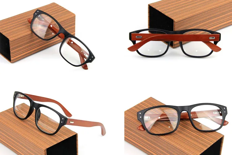 2018 высокое качество оправа для очков Джонни Депп деревянные очки оправы мужчин и