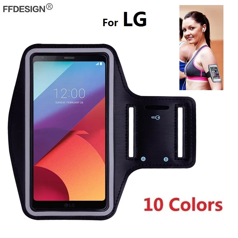 

Sports Running Bracelet Case Holder Bag for Phone Case On Hand for LG G7 G8 ThinQ G6 G5 G4 G3 G2 K11 K7 K5 K4 K8 K10 2017 2018