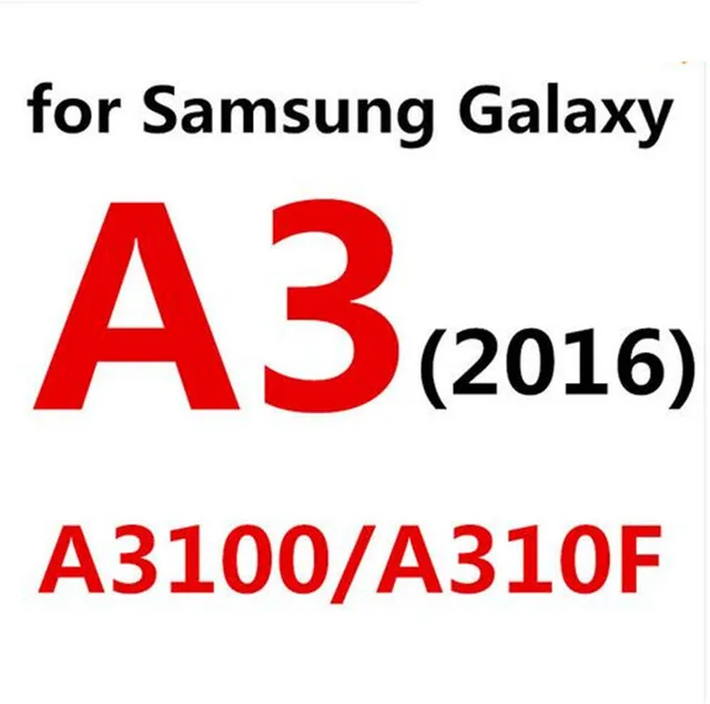 Для samsung Galaxy A30 A50 M20 J2 J4 J6 A6 A8 A3 A5 A7 закаленное Стекло J1 J3 J5 J7 S3 для детей 4, 5, 6, NOTE3 Экран протектор - Цвет: A3 2016 A3100 A310F