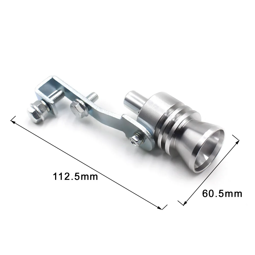 Глушитель выхлопной трубы CNSPEED турбо свисток Vale Turbo Sound BOV симулятор Размер L