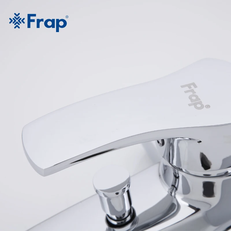 Смеситель для ванной Frap F3070 в современном стиле кран холодной и горячей воды с