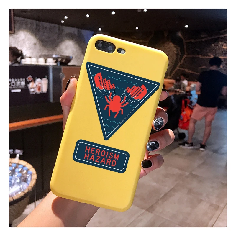 Marvel Batman Superman Spiderman Candy Color TPU Case phone For iphoneX 7 8 XS XR XSMAX Pink Red Yellow purple White Cover |