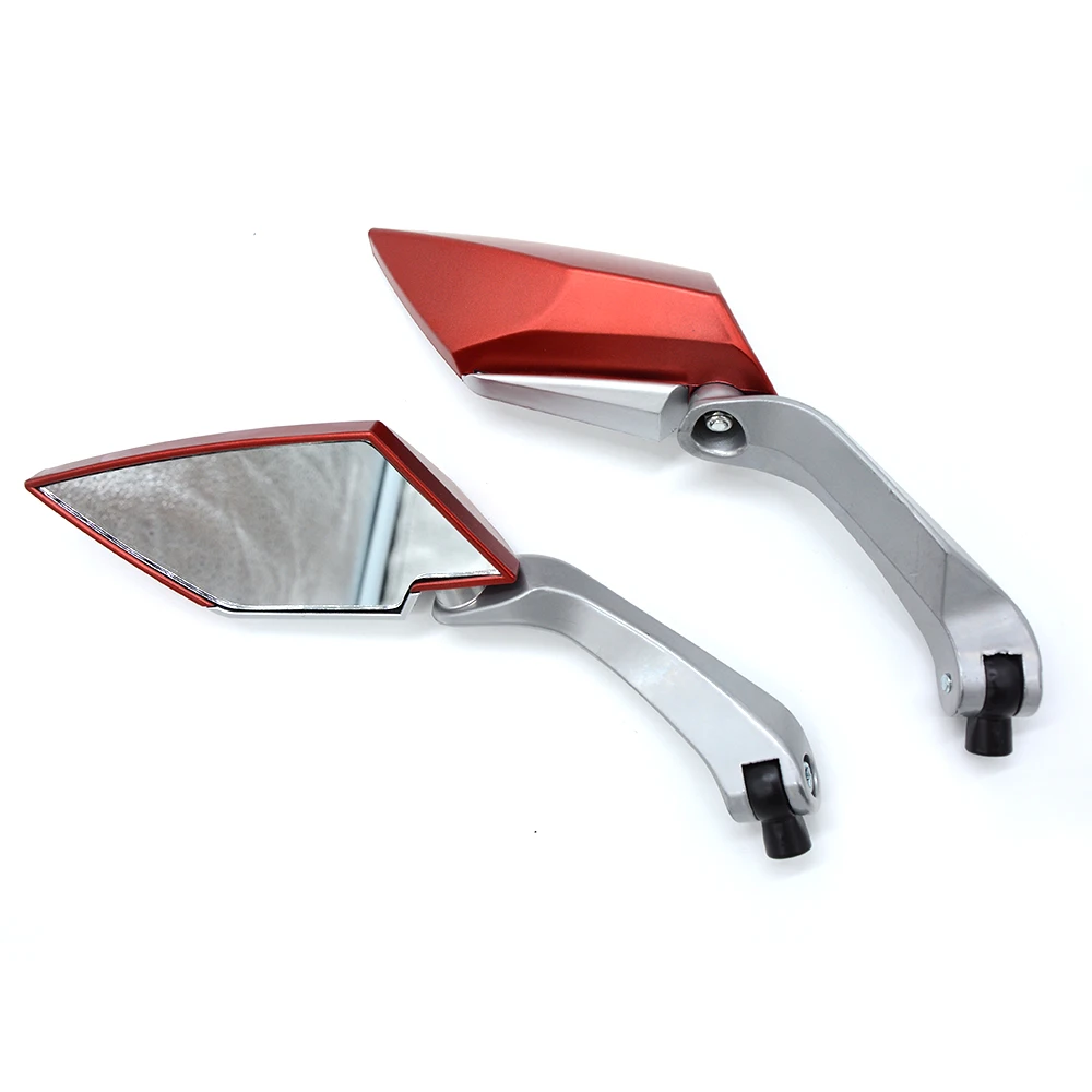 Универсальные боковые зеркала для мотоцикла с алмазным покрытием 2 шт. 8 мм 10