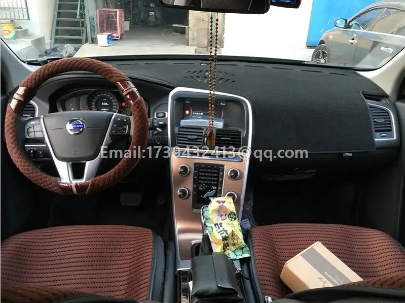 Аксессуары для стайлинга автомобиля крышка приборной панели Volvo Xc60 2008 2009 2010 2011 2012