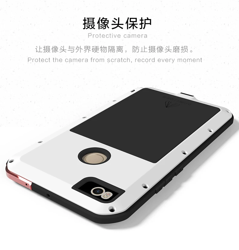 Gorilla glass film gift) Waterproof Case For Xiaomi Mi max 2 Love Mei Shockproof cover max2 Phone Cover | Мобильные телефоны и