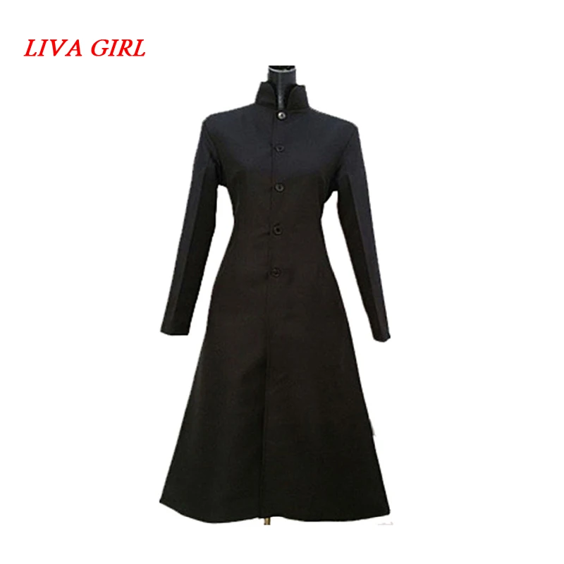 

LIVA GIRL Matrix Black Cosplay Costume Neo Trench Coat