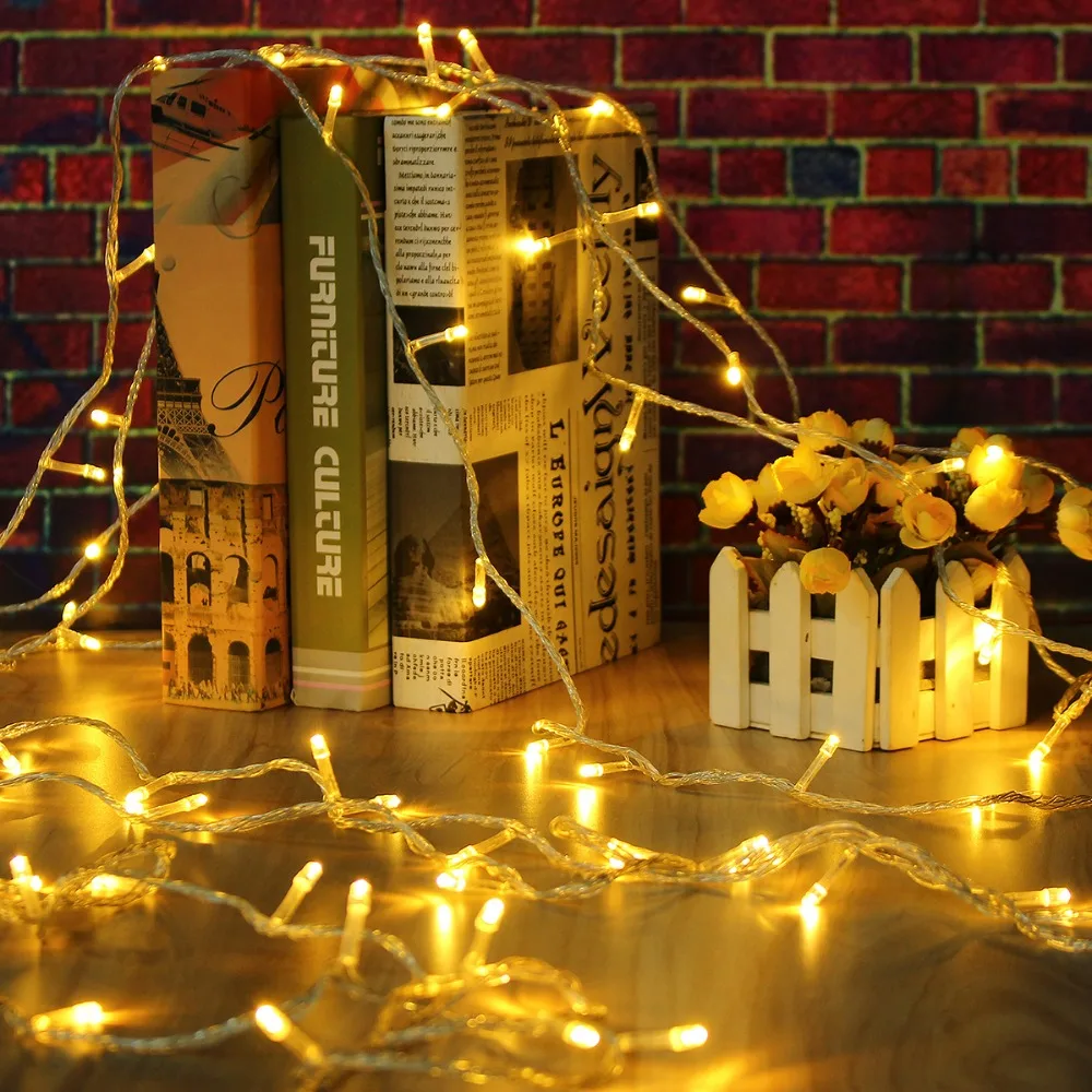 10 м 100 светодиодная гирлянда Рождественская елка сказочный свет Luce