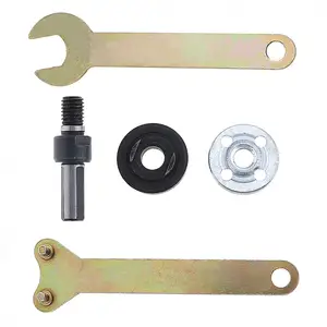 5 шт.лот аксессуары для угловой шлифовальной машины со шатуном и небольшим гаечным ключом для преобразования углового шлифовального инструмента