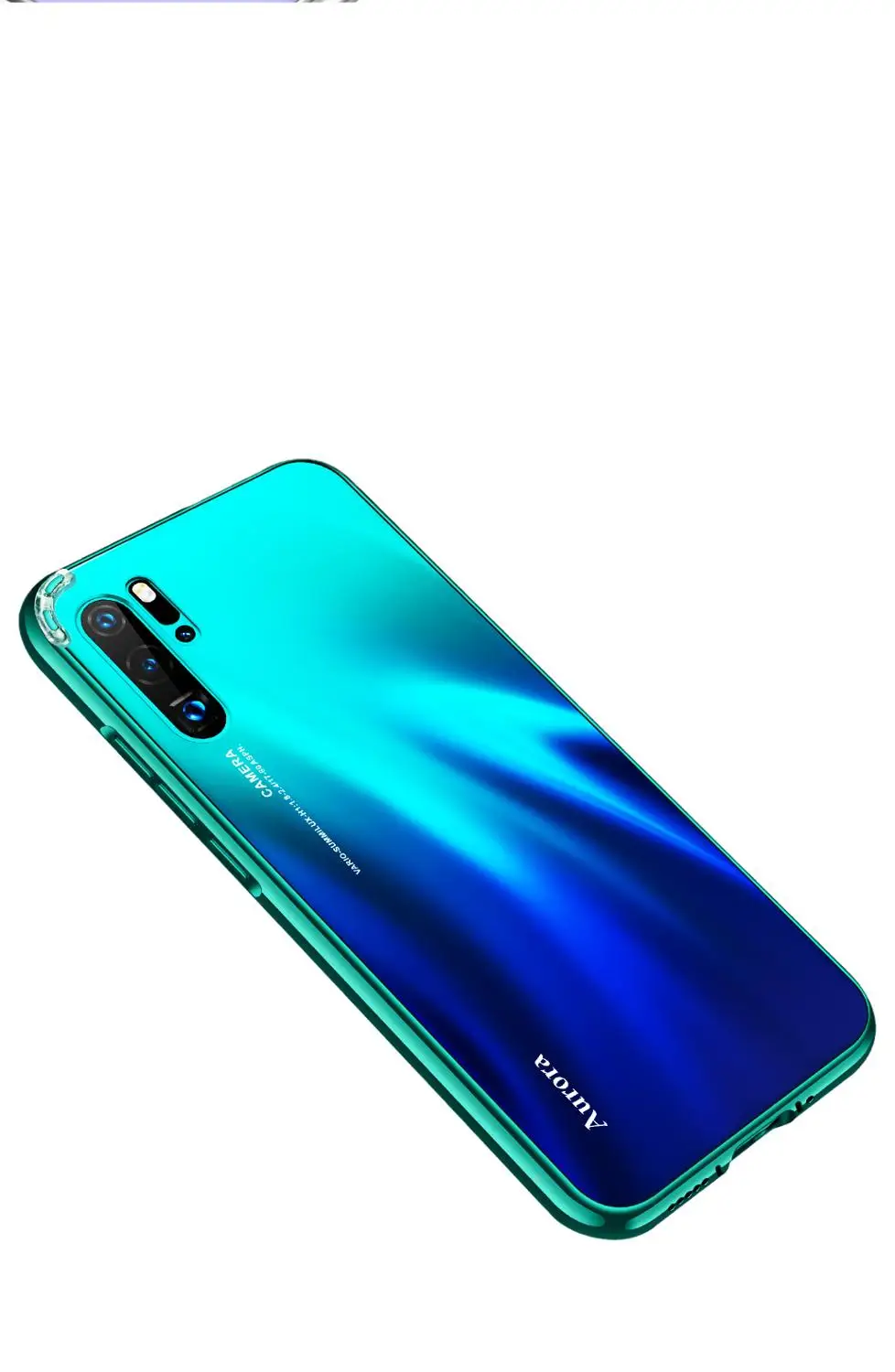 HUAWEI P30 Pro Metal glare multi-color phone case huawei P20 20pro Crescent buckle metal aurora color mobile Cover |