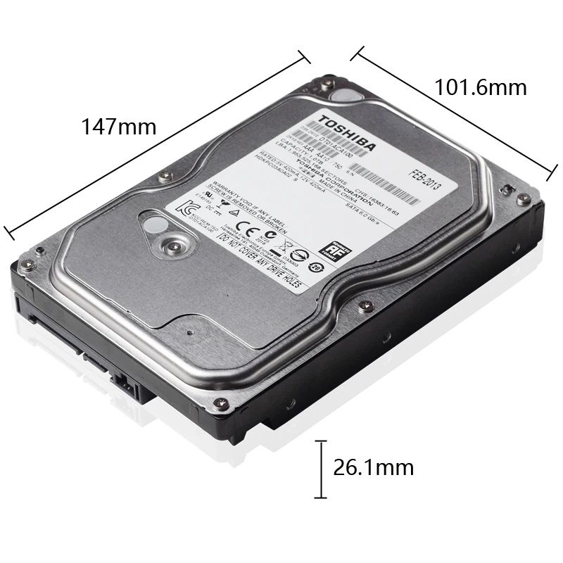 TOSHIBA 1 ТБ жесткий диск 1T 1000 ГБ внутренний HDD HD 7200RPM 32M SATA3 3 5 &quotдля настольного