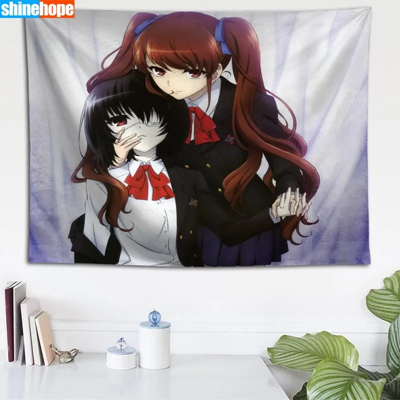Настенный гобелен, 100X140 см, на заказ, другой аниме гобелен, украшение для дома, прямоугольная спальня, настенный гобелен, 140X250 см - Цвет: Tapestry 7