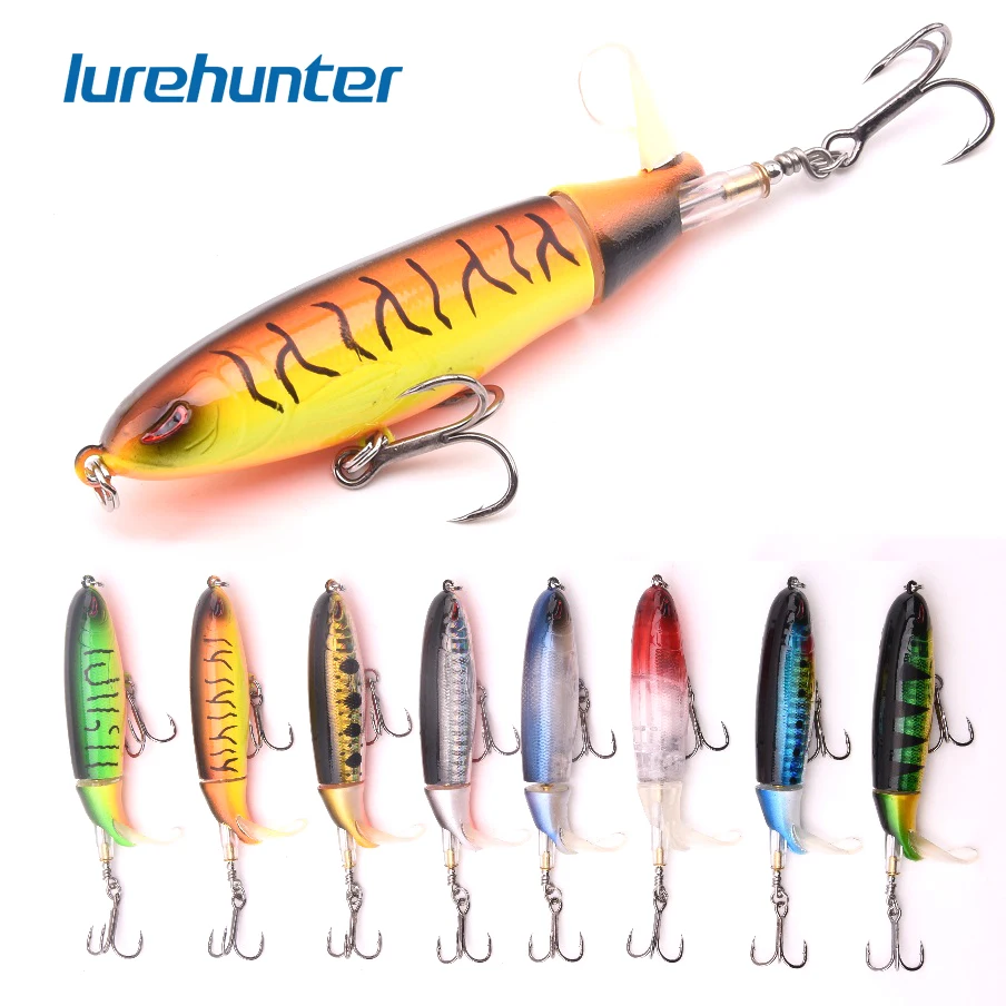 1 шт. Whopper plopper 10 см 13 г плавающий Поппер рыболовная приманка искусственная жесткая