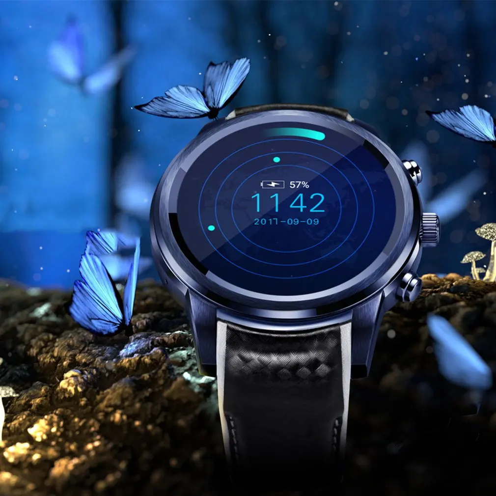 Роскошные Смарт часы мобильный телефон LEM5 Pro для системы Android 5 1 2 + 16 Гб