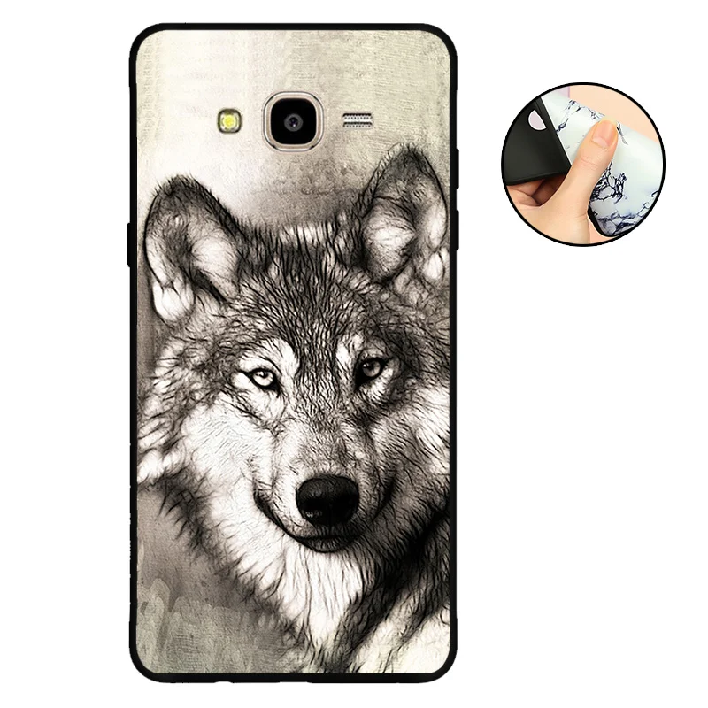 HPL CROWNPRO для Funda samsung J1 Чехол черный матовый мягкий ТПУ для samsung Galaxy J1 чехол для телефона J120 J120F задняя крышка - Цвет: HPL