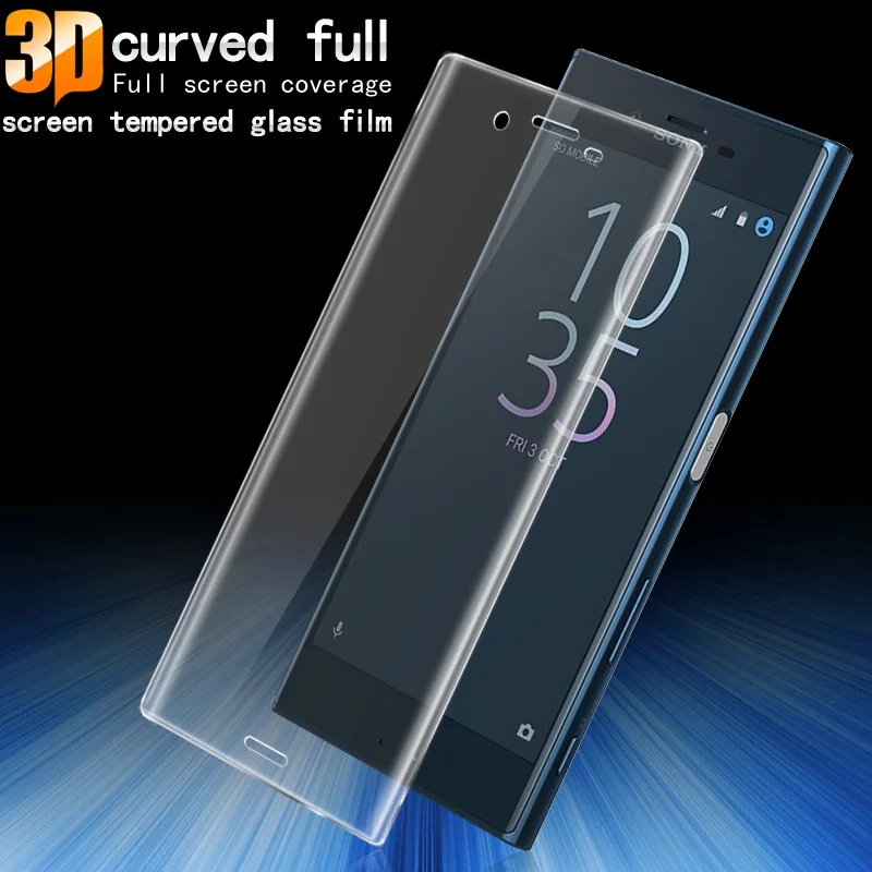 Imak Анти взрыв 3D полное покрытие закаленное стекло для sony Xperia XZ F8331 Dual Sim F8332 Защита