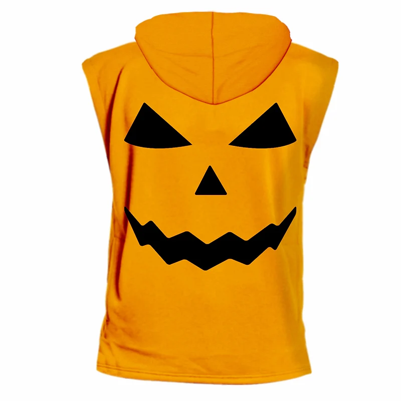 OGKB мужская майка с капюшоном забавный рисунок тыквы для лица оптовая продажа