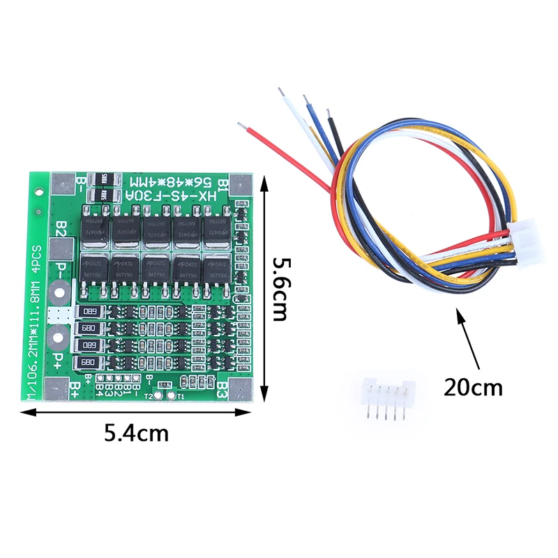 Новый 4S 30a 14 8 v литий-ионный Аккумулятор литиевый аккумулятор BMS Щит защиты