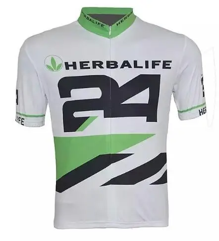 T2018 Новый Велоспорт Джерси Herbalife Зеленый Лучшее качество одежда для велоспорта