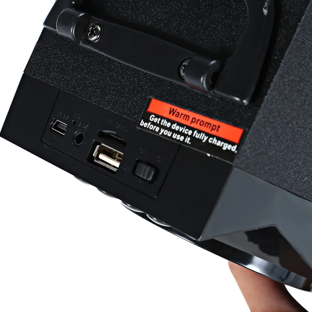 MS 207BT портативный высокой мощности выход мультимедиа FM беспроводной Bluetooth
