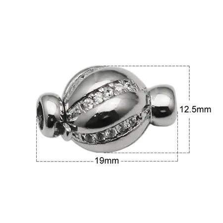 Beadsnice,, серебряная застежка, ожерелье, разъем, серебро 925 пробы, браслет, аксессуары, сделанный вручную, ID35305