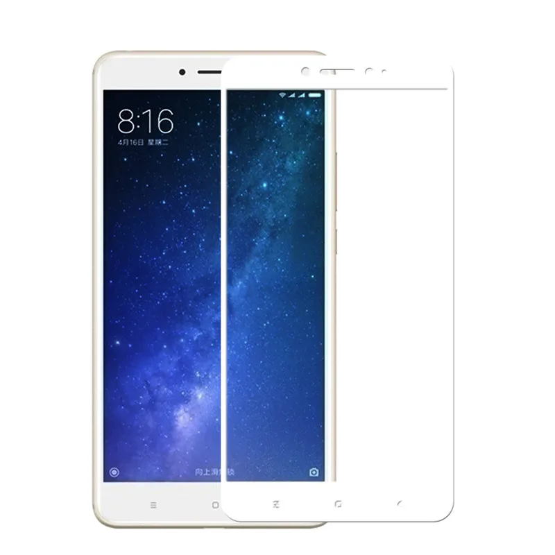 Закаленное стекло для Xiaomi Mi Max 2 защита экрана Xiomi Max2 полное покрытие защитная