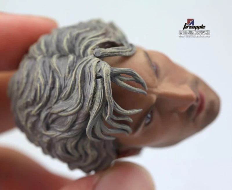 Коллекционные 1/6 мужские фигурки аксессуар Quicksilver Аарон Джонсон голова лепить резные с жесткими серебряными волосами модель для 1" тела