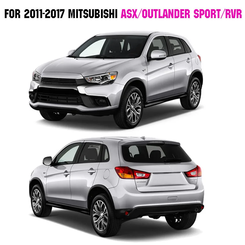 Задняя Крышка багажника отделка для Mitsubishi ASX Outlander Sport RVR хромированная задняя дверь багажника Отделка Литья стикерная наклейка