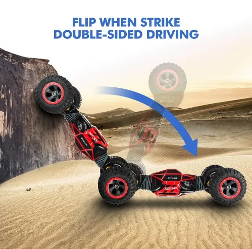 Радиоуправляемый автомобиль 4WD восхождение грузовик масштаб двусторонний 2 4 ГГц