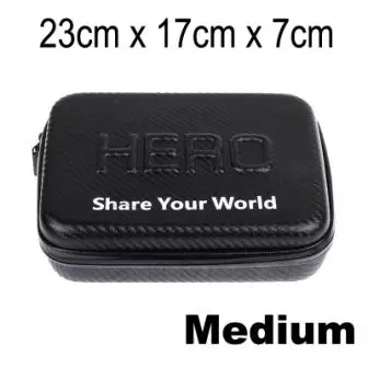 Medium Bag Портативный водонепроницаемый чехол для Xiaomi Yi 4K для Gopro Hero7 Hero6 Hero5 4 Hero8 SJCAM Sj4000 eken H9 аксессуары для спортивной камеры - Цвет: Medium Bag