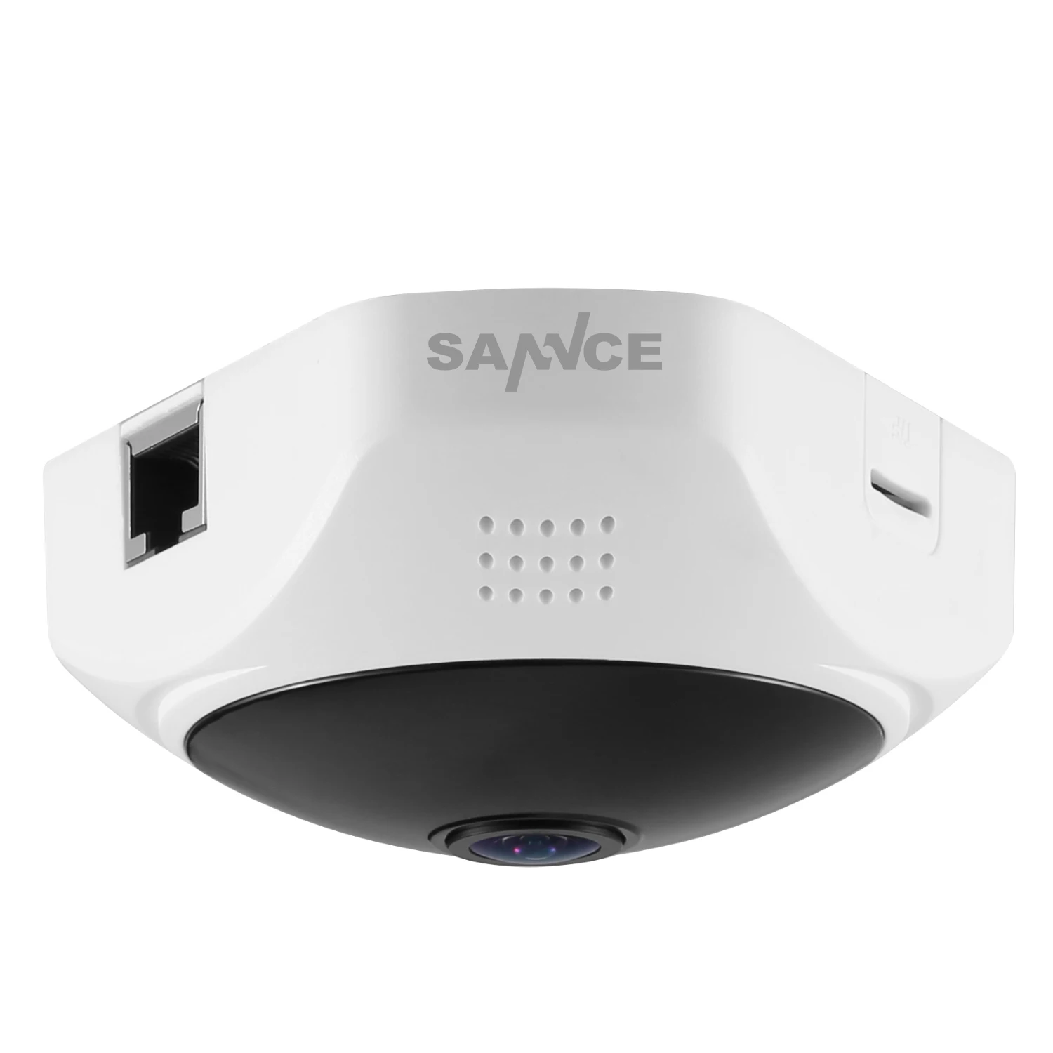 SANNCE 360 градусов Беспроводная панорамная камера мини 960P сеть Wi-Fi рыбий глаз безопасности ip-камера wifi 1.3MP видео Встроенный микрофон