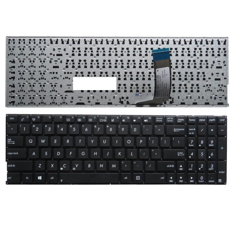 Новая клавиатура для ноутбуков ASUS X556 X556UF X556UJ X556UQ X556UR X556UV US|keyboard for asus|laptop keyboardasus