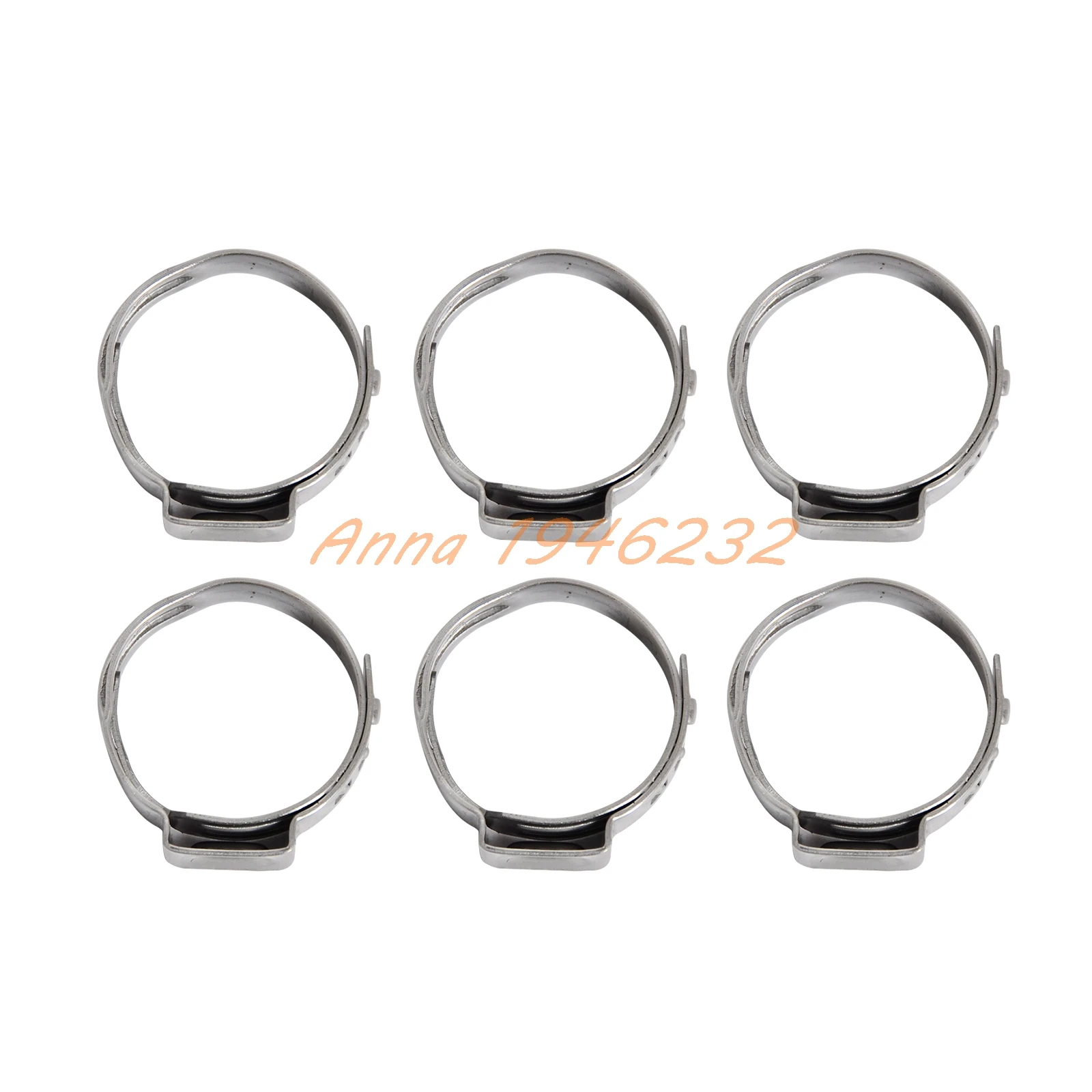 Зажим для ушей из нержавеющей стали 1/2 дюйма обжимное кольцо с прижимной фитинг