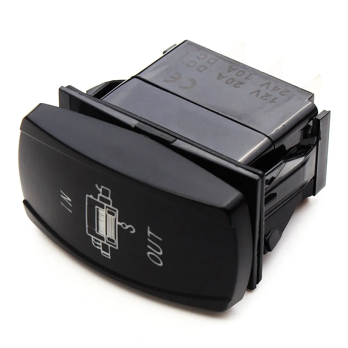 Водонепроницаемый Синяя светодиодная лебедка вход/выход кулисный переключатель