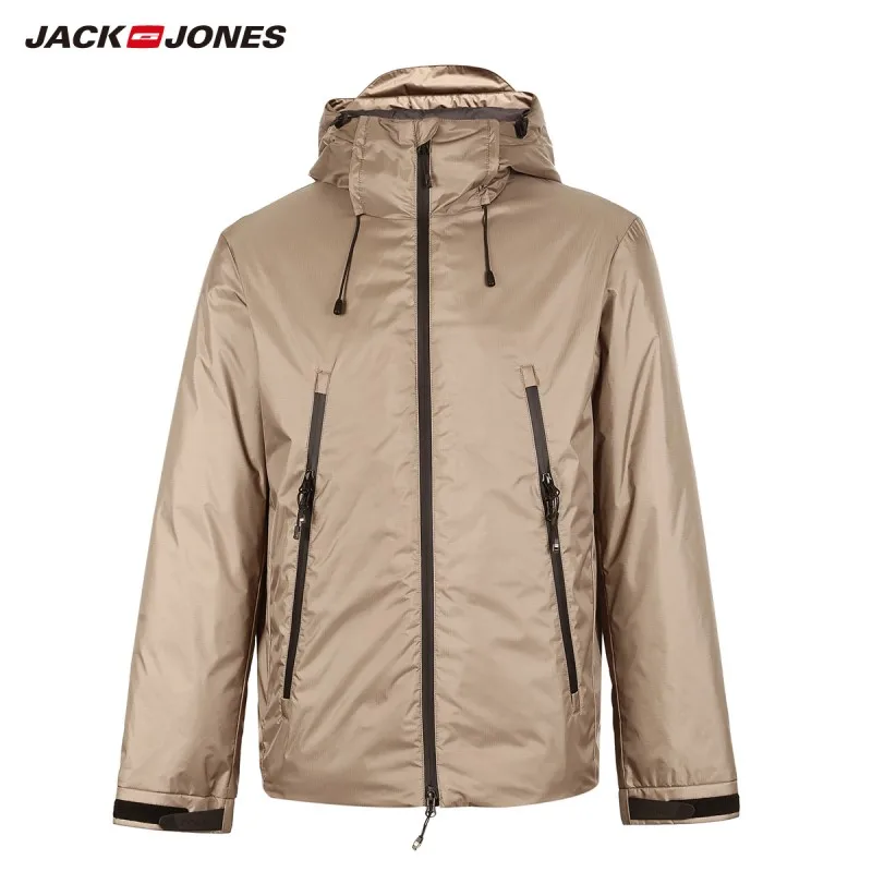 JackJones мужской пуховик с капюшоном парка пальто верхняя одежда мужская