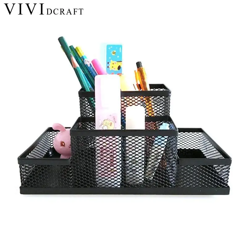 Vividcraft сетчатый куб металлическая подставка комбинации Настольный держатель