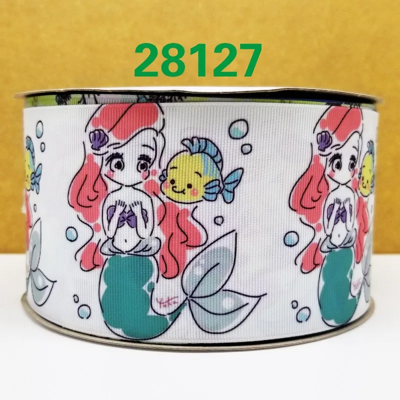 Новое поступление ленты аксессуары для волос лента 10 ярдов печатные корсажные ленты 28120 - Цвет: 28127