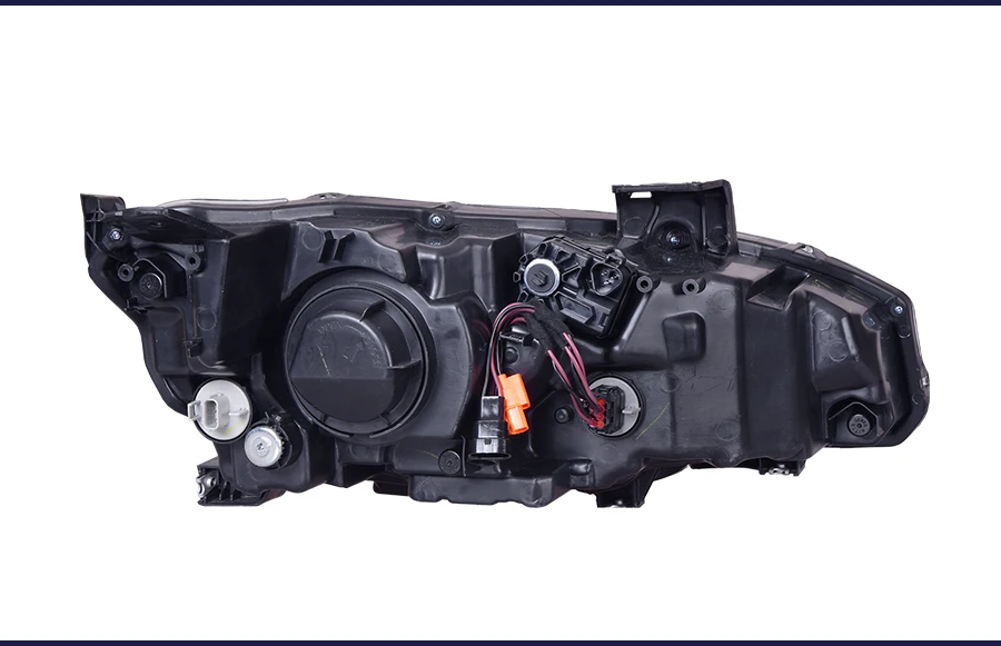 Головной светильник в сборе для Honda Civic полный светодиодный светильник источник Светодиодный дневной ходовой светильник светодиодный указатель поворота