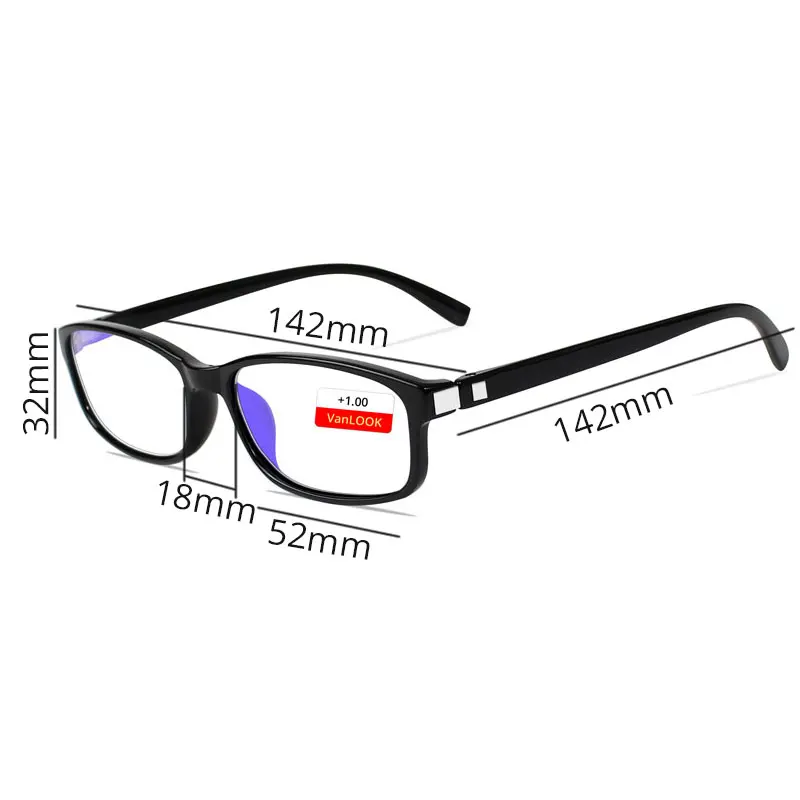 Дальнозоркие очки для защиты от компьютера женские и мужские очки Gafas de Lectura 1,00 1,50+ 2,00+ 2,50+ 3,00+ 3,50+ 4,00