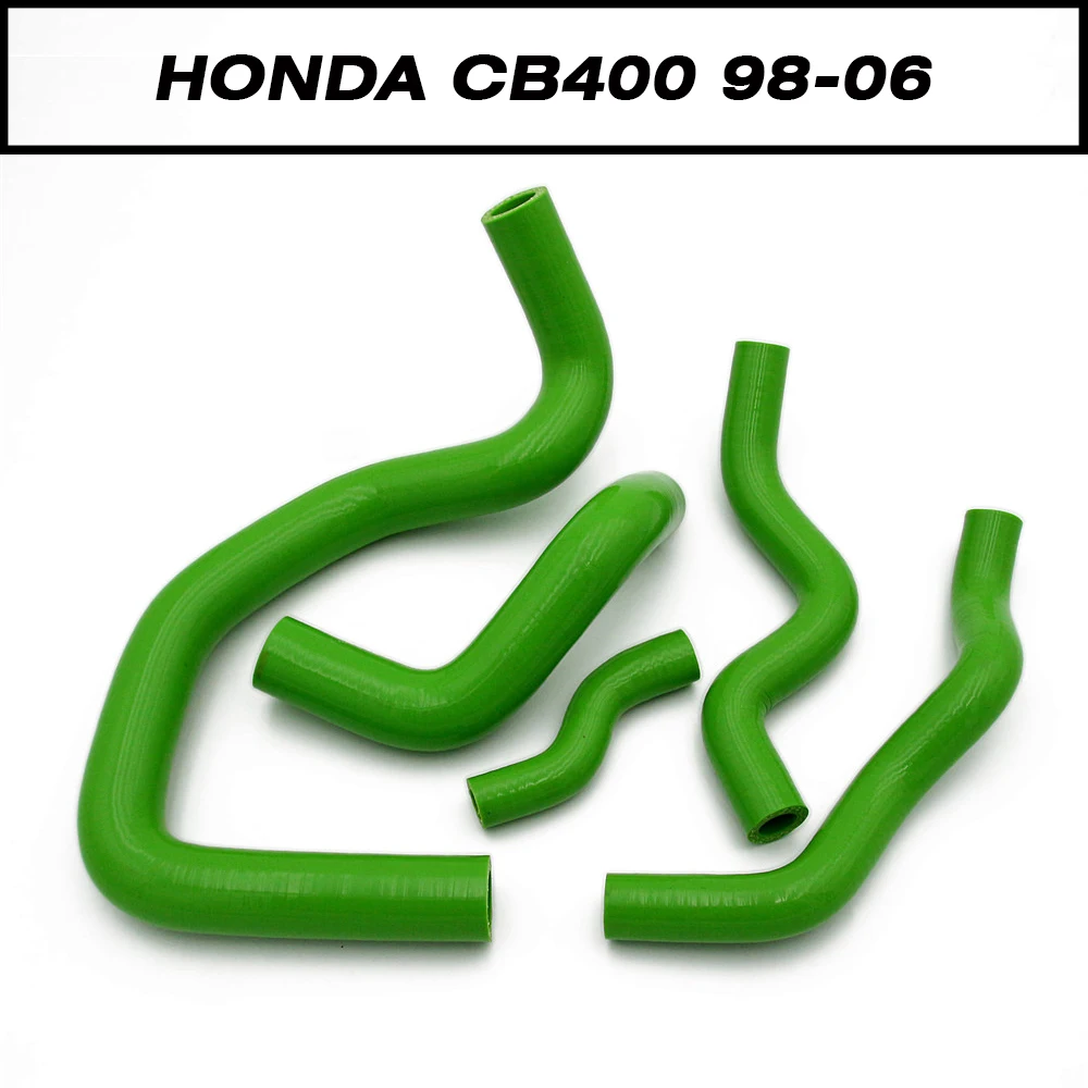Высококачественный силиконовый шланг радиатора для HONDA CB400 1998 2006 99 01 02 03 04 05 три