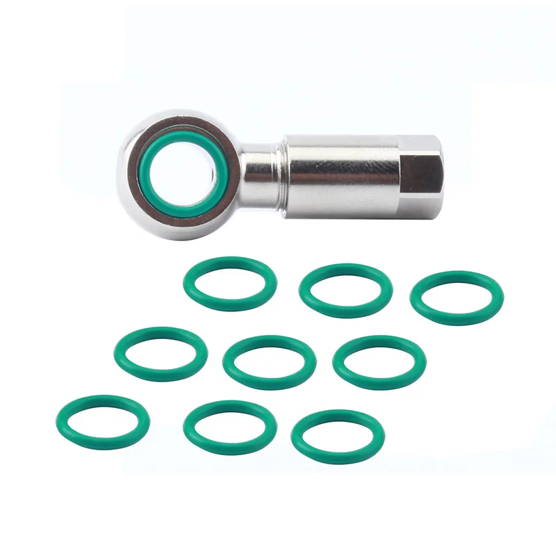MUQZI 10PCS Bike Brake Hose Fitting Insert End O Ring Hydraulic Disc Brake Oil Seal Sealing Ring