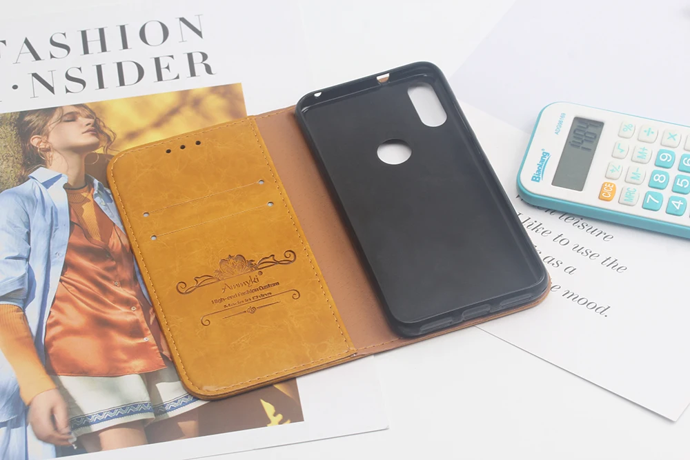 Чехол AMMYKI 5,8" для Xiao mi play, Тонкий твил, безвкусный, высокое качество, откидная Обложка на заднюю панель из искусственной кожи 5,84" для Xiaomi mi, игровой чехол