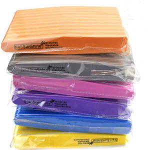 Пилки для ногтей двусторонние, 100180, 10 шт.лот