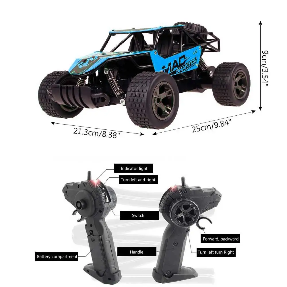 2 4 г 15 км/ч RC внедорожный автомобиль ПВХ взрывозащищенный высокоскоростной Дрифт