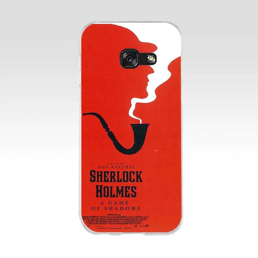 153AQ sherlock holmes Soft Silicone Tpu Cover phone Case for Samsung galaxy a3 a5 2016 2017 a6 A8 2018 | Мобильные телефоны и