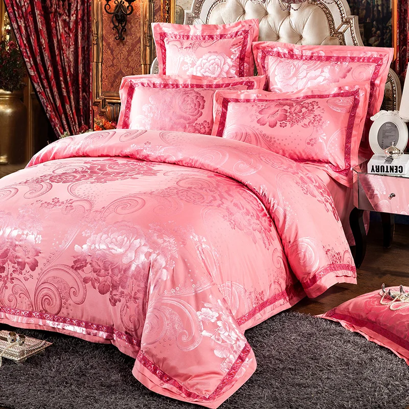 4 6 штук в партии для девочек розовый цвет шикарные Сатиновые шелковые