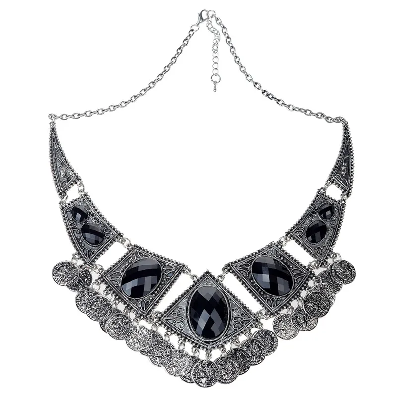 Модное черное винтажное ожерелье чокер IMIXLOT для танца живота|jewelry choker necklace|fashion