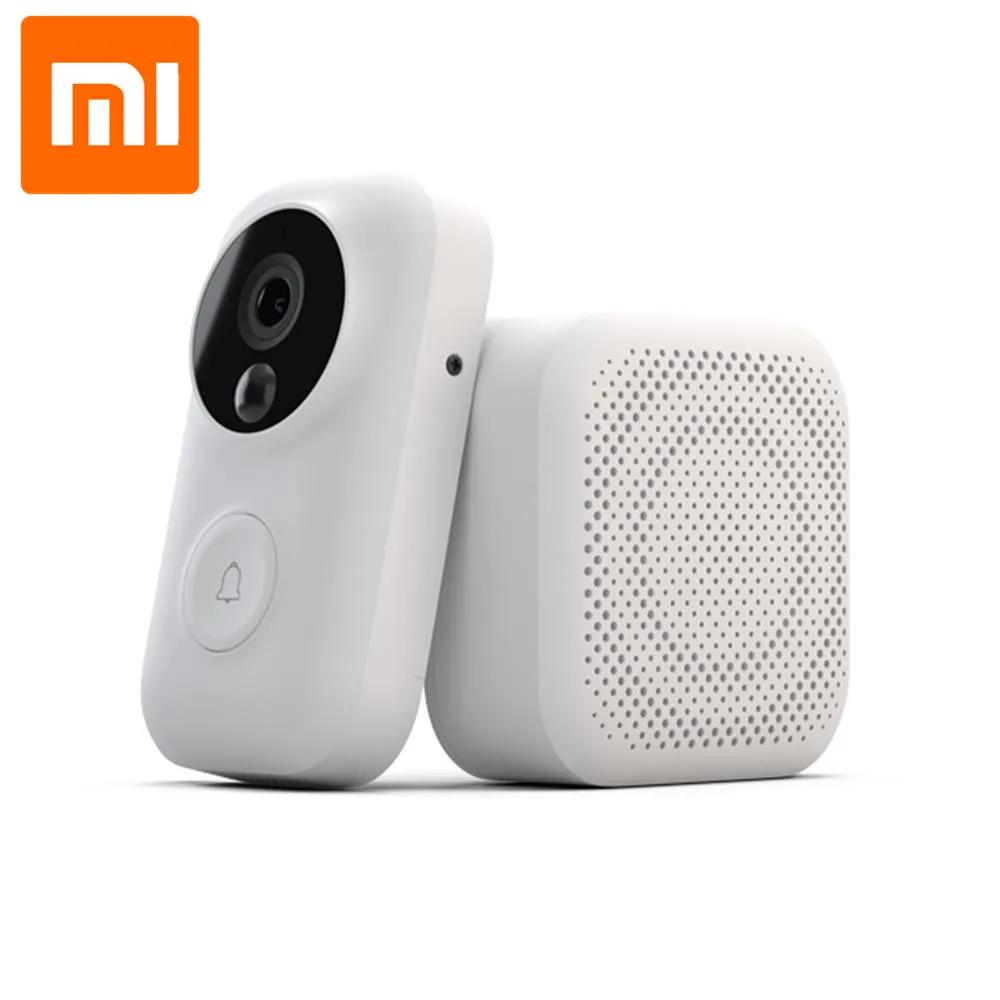 Оригинальный видеодомофон Xiaomi Zero AI распознавание лиц 720P ИК ночное видение