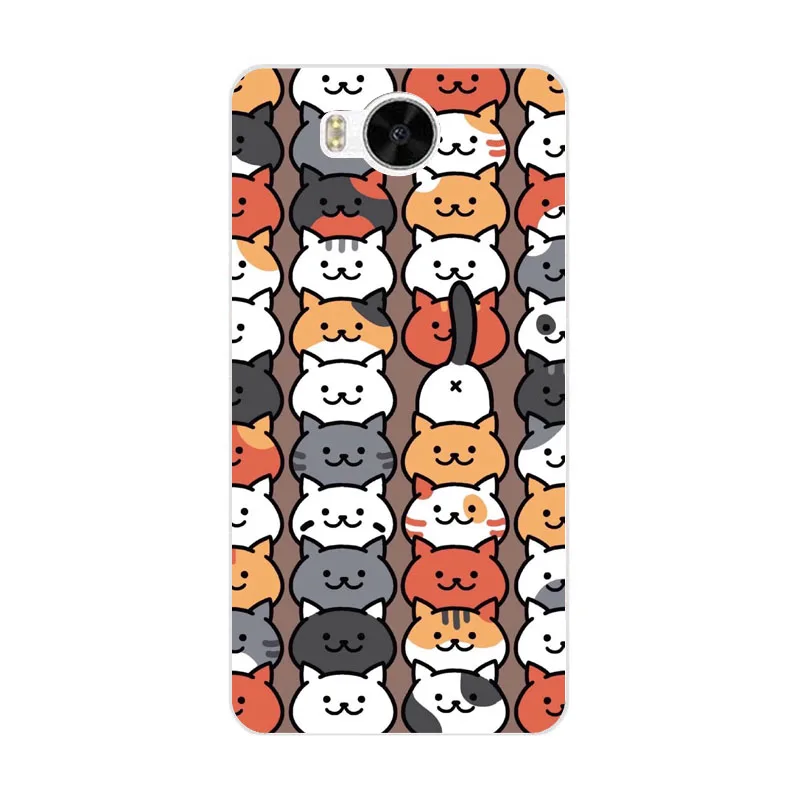 Huawei y3 ii Case Silicon Colorful images Painting Soft TPU Back Cover for 2 Phone fitted shell |